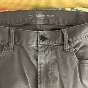 Slim old navy pants stretch size 36 x 30